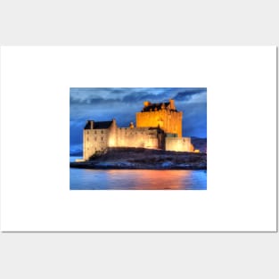 Eilean Donan Castle HDR , January 2016 Posters and Art